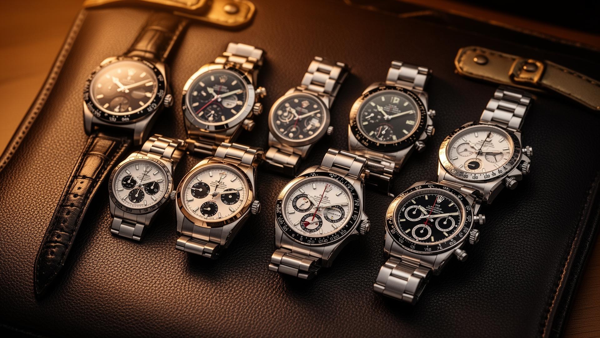 Luxusuhren-Bewertung – Rolex, Patek Philippe, Omega und mehr